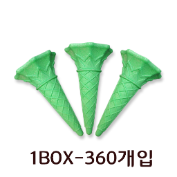 초록 나팔콘과자 1박스360개